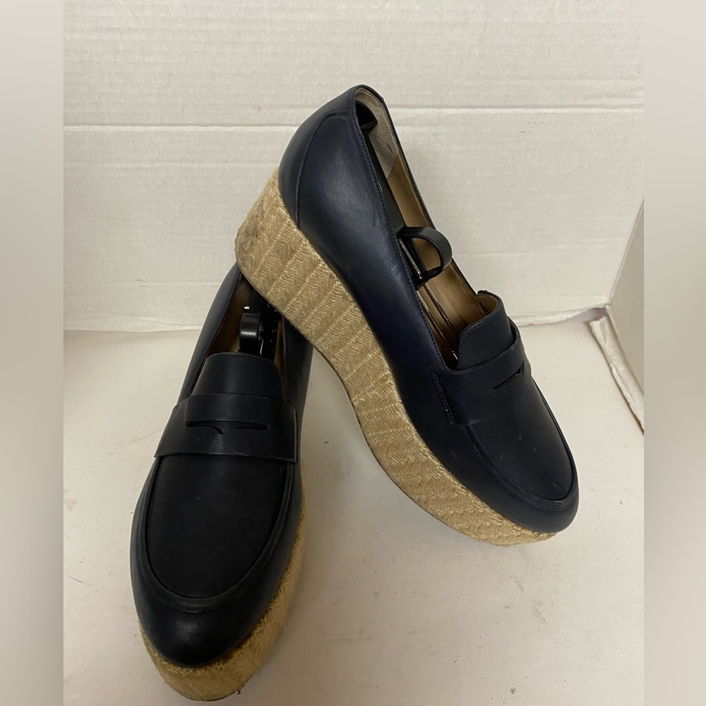 Gabriela Hearst Brucco Leather Platform Loafers Sz 41 - Picture 4 of 12
